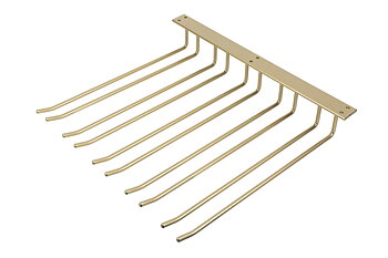 Glass mount for roof mounting, Gold, 5 sections