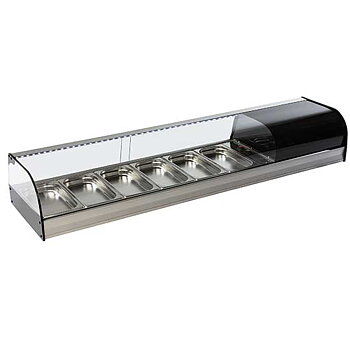 Tapas  display, 6x GN 1/3