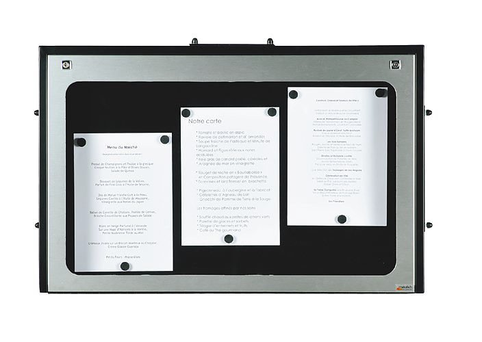 Menu cabinet Provence - 3x A4