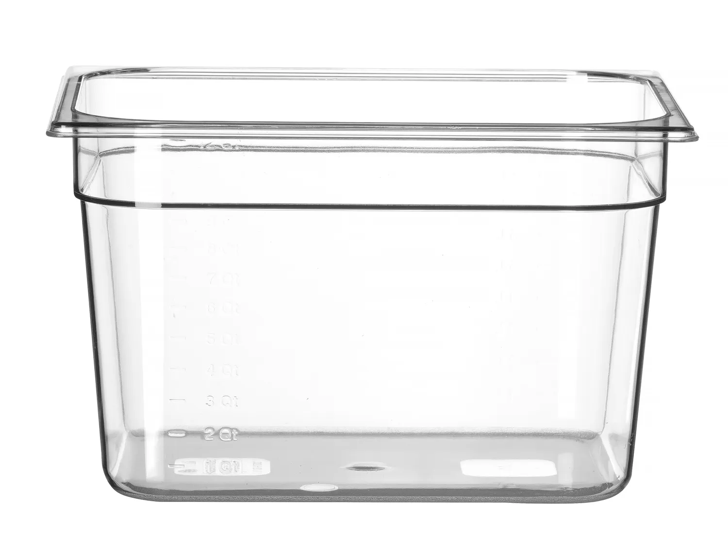 Container GN 1/2 polycarbonate depth 200mm - 2