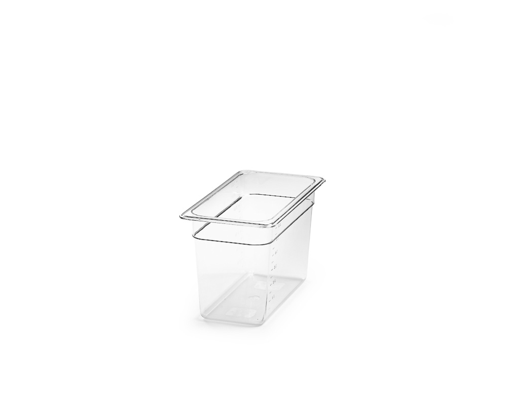 Plastkantin GN1/3, Transparent - 4