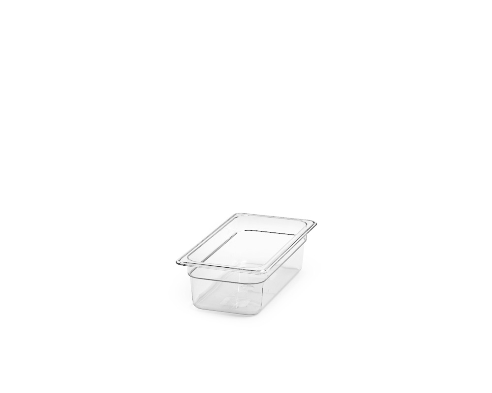 Plastkantin GN1/3, Transparent - 2
