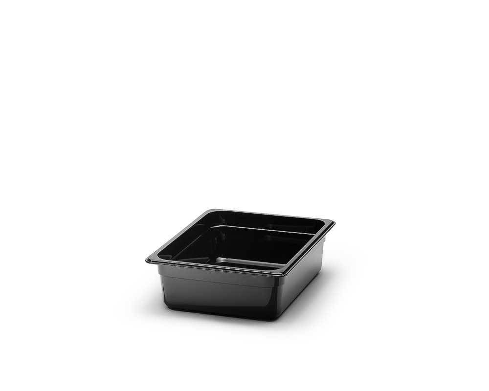 Plastic canteen GN1/3, Black - 2