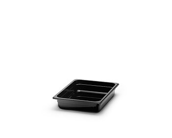Plastkantin GN1/3, Svart