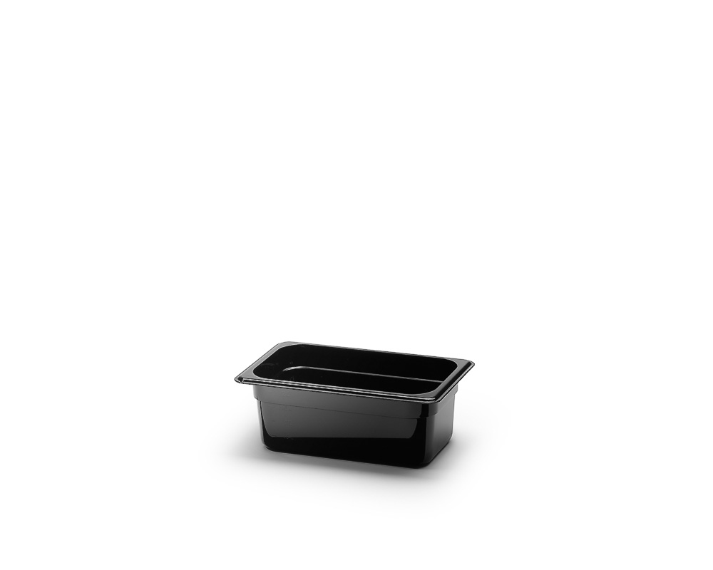 Plastkantin GN1/4, Svart - 2