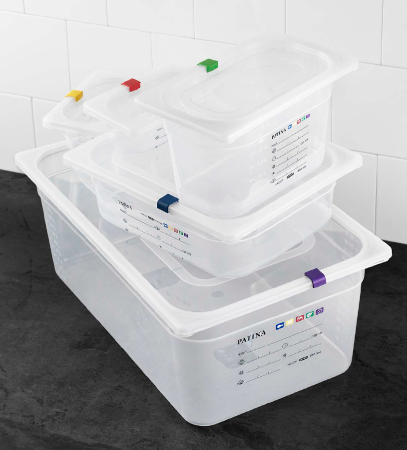 Plastkantin, bisfenolfri, GN 1/2 - 5