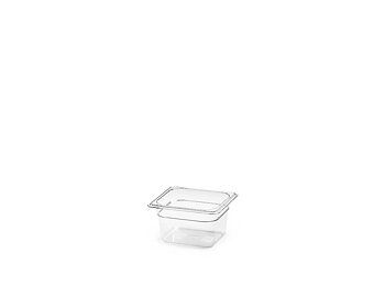 Plastkantin GN1/6, Transparent