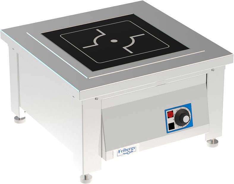 Bench stove, induction, 1 zone 3.5 kW / 5 kW