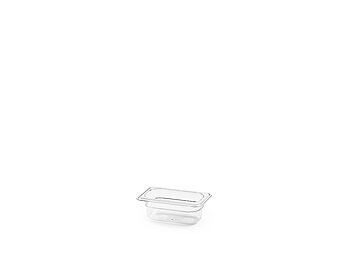 Plastkantin GN1/9, Transparent