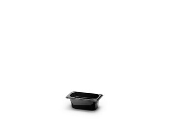 Plastkantin GN1/9, Svart