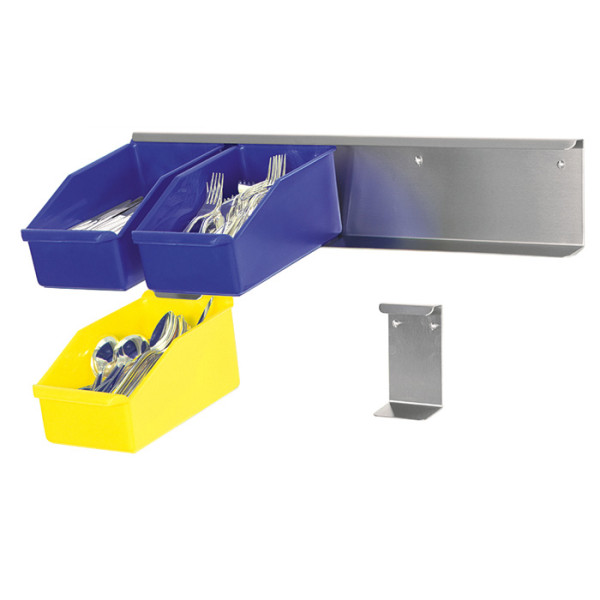 Wall bracket for cutlery drawers
