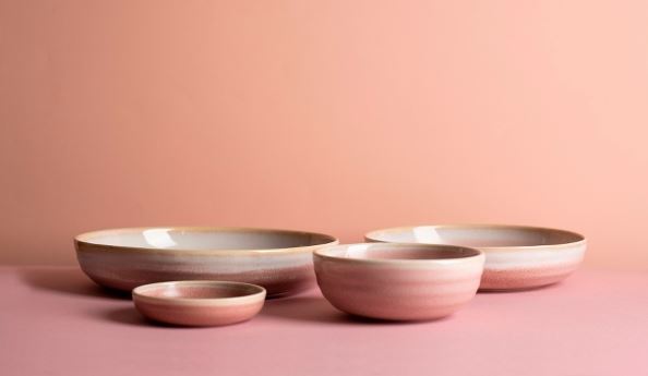 Bonna PINK POT Plate Oval 31cm - 3
