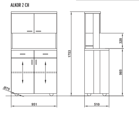 Service station ALKOR 2CH - 7