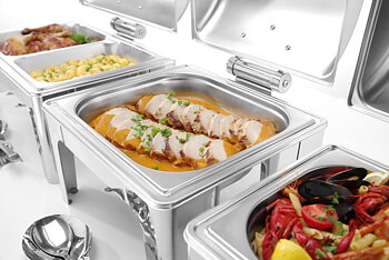 Chafing dish&nbsp;GN 1/1 mirror finish