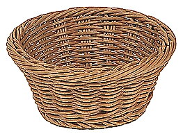 Brödkorg, liten rund