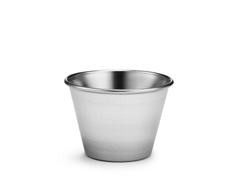 Sauce cup in stainless steel 7 cl