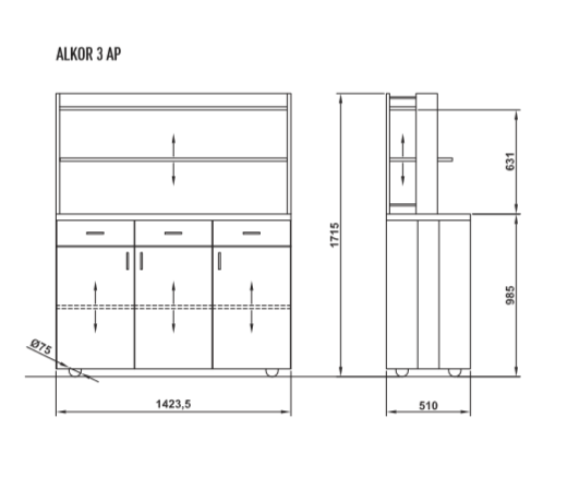 Servicestation ALKOR 3AP - 6