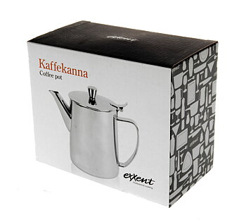 Kaffekanna 0,6 liter med lång pip