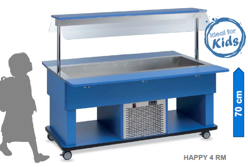 Refrigerated Buffet trolley  for kids - HAPPY  - 6