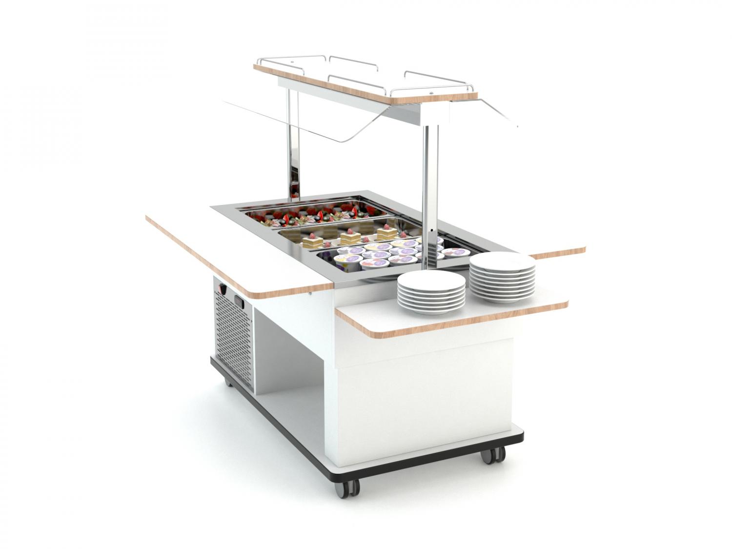 Refrigerated Buffet trolley  for kids - HAPPY  - 2