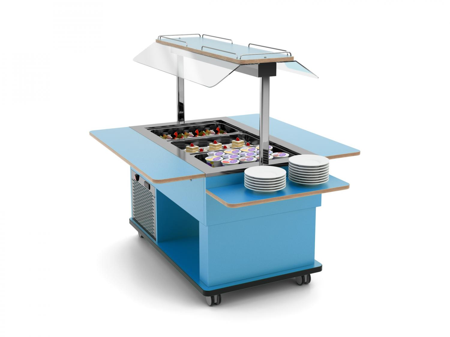 Refrigerated Buffet trolley  for kids - HAPPY  - 11