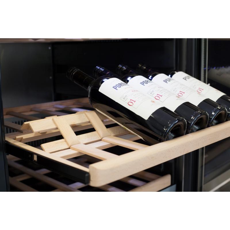 Caso WineChef Pro 180, 2 zoner, 180 flaskor - WiFi - 4