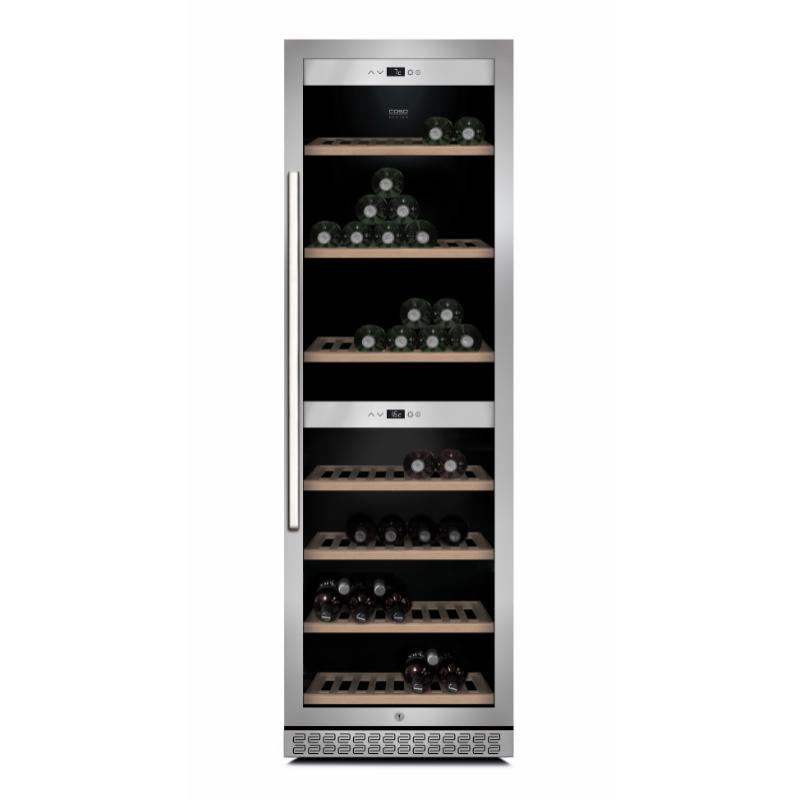 Caso WineChef Pro 180, 2 zoner, 180 flaskor - WiFi