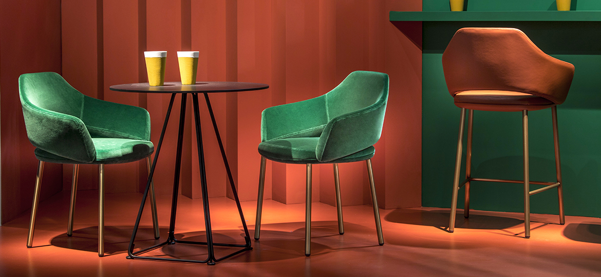 Barstool VIC 659 +658 - Metal - 8
