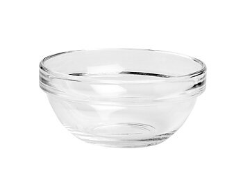 Glass bowl stackable  4,3 L