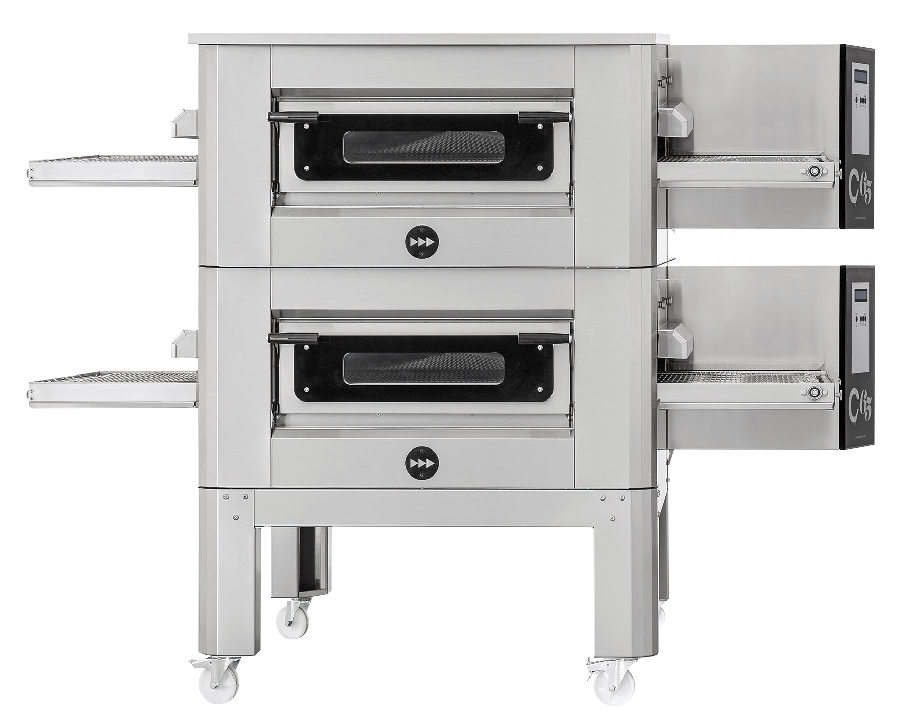 Electric ventilated tunnel oven C80 - 6