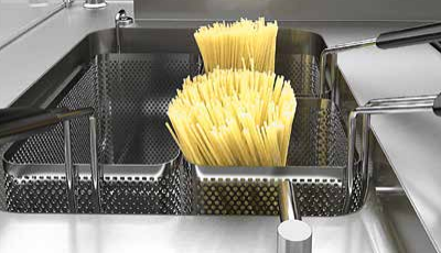 Moving Show Pasta 1115 mm med integrerad pastakokare 24 liter - 5