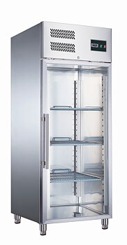 Refrigerator with glass door model EGN