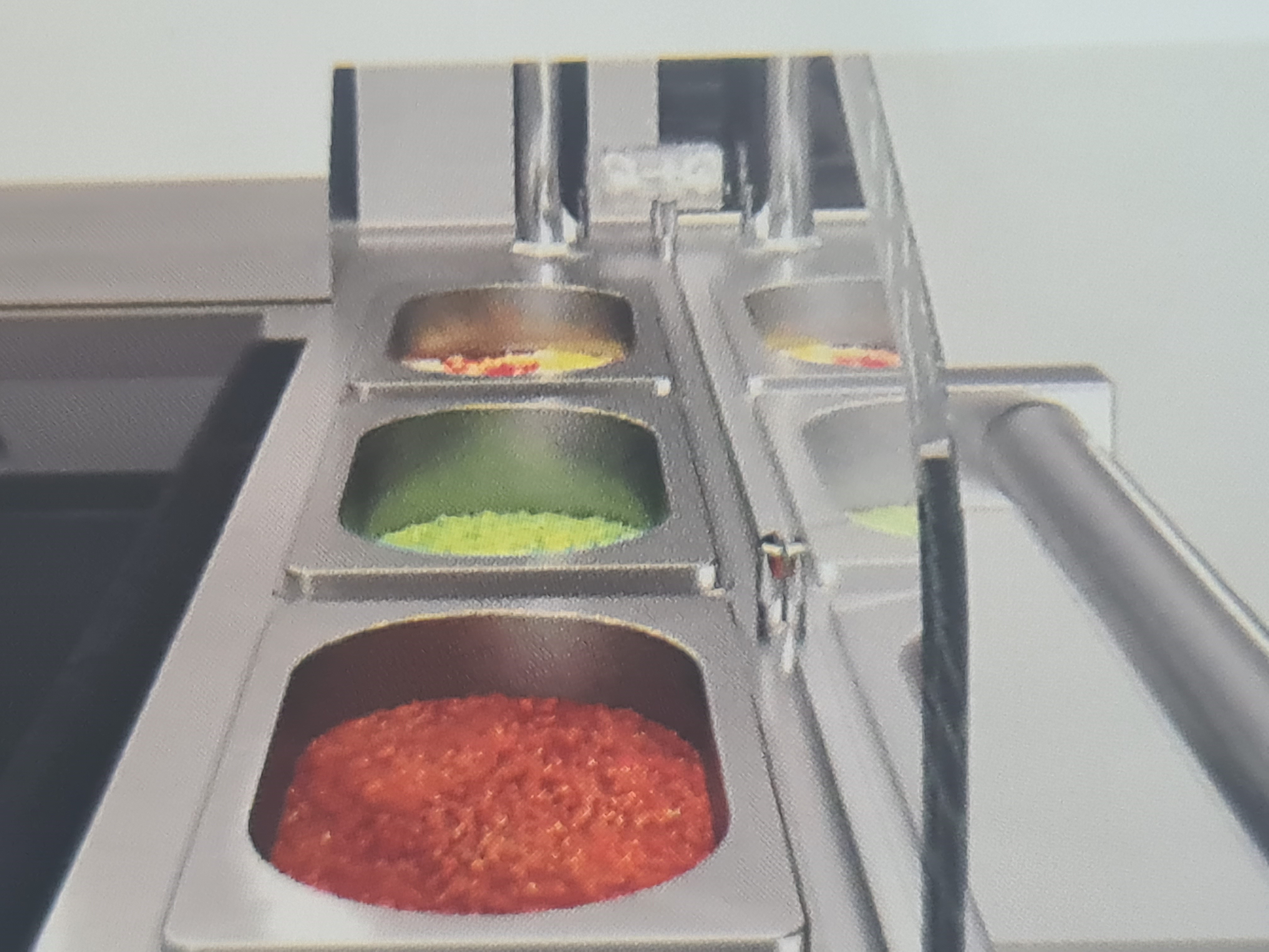 Moving Show Pasta 1515 mm with integrated pasta cooker 24 liters  - 6