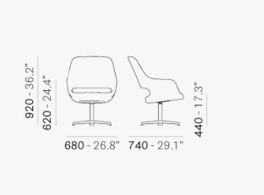 Loungefåtölj BABILA Comfort 2789 - 20