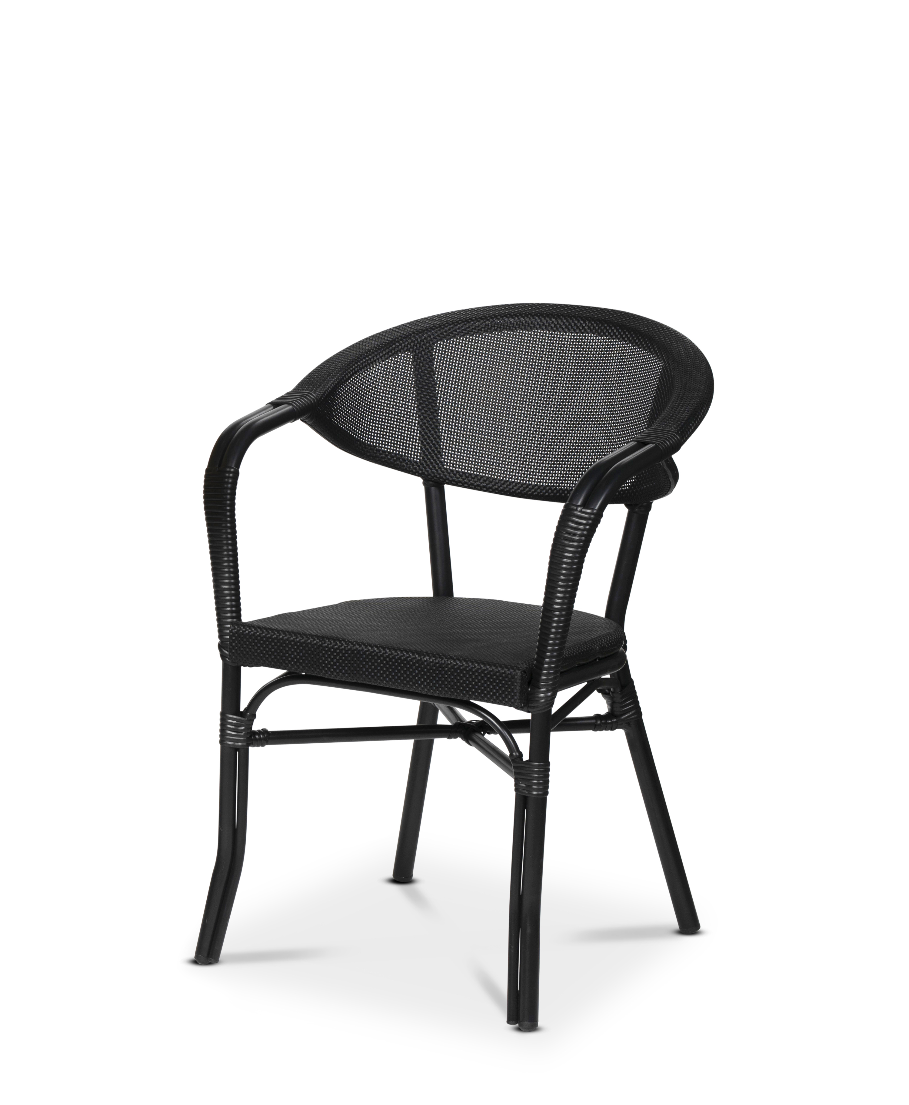 Armchair MONACO, black