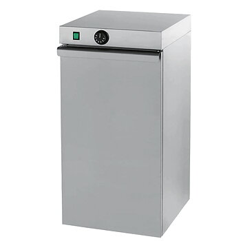 Heated cupboard with 1 door for 60 plates 