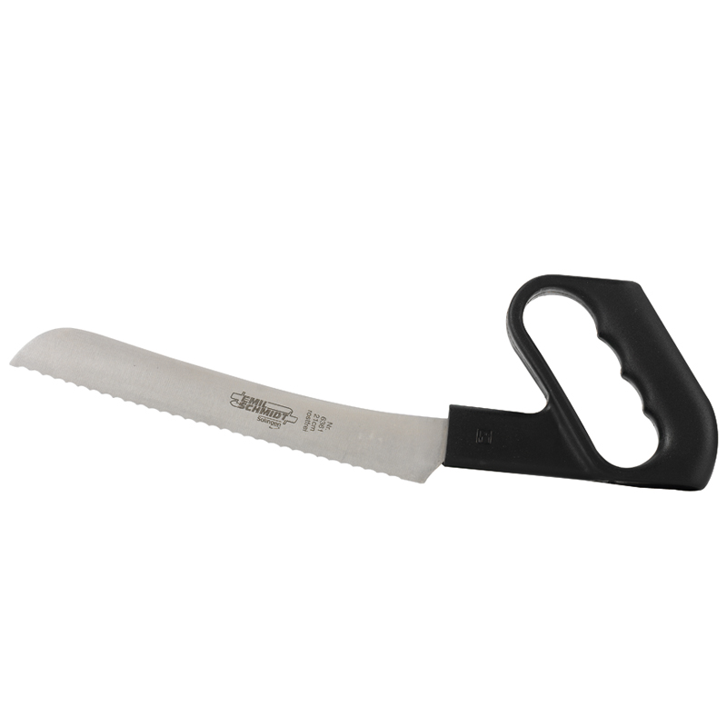 Knife, toothed, blade 260 mm, ergonomic handle