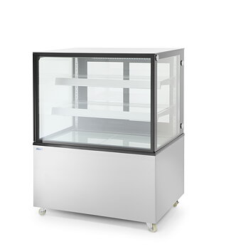 Refrigerated display cabinets with 2 shelves, 300 L