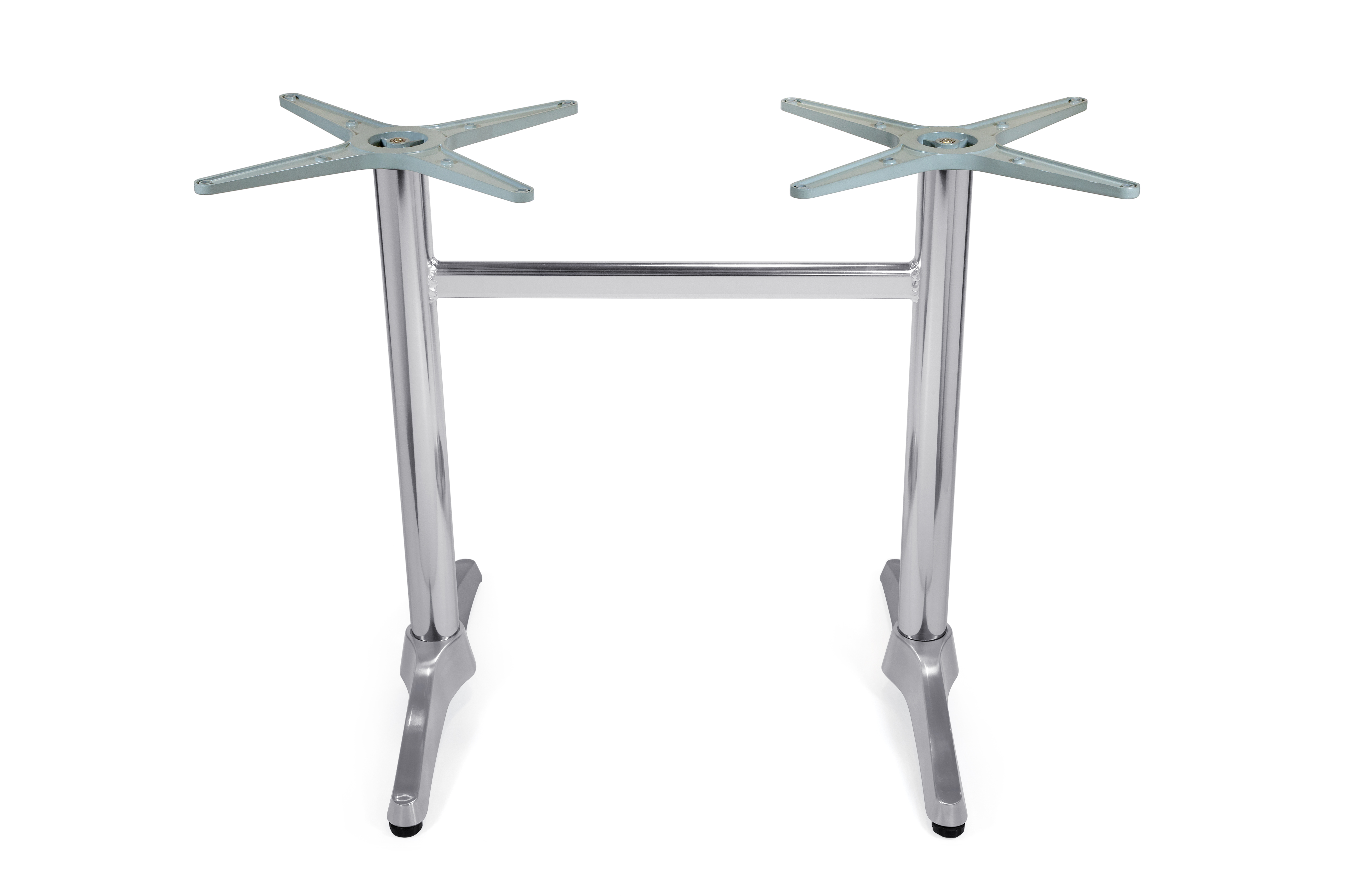 Table stand VALENCIA, rectangular, aluminium