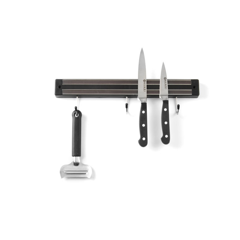 Knife magnet with hooks 620mm - 2