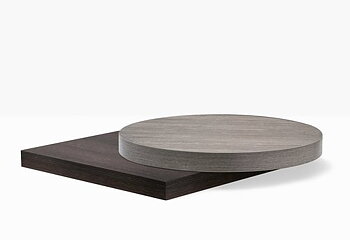 Bordsskiva Laminat topp 30mm, Mörk natur