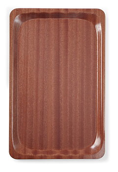 Serving tray, rectangular, non-slip, laminated 460x360