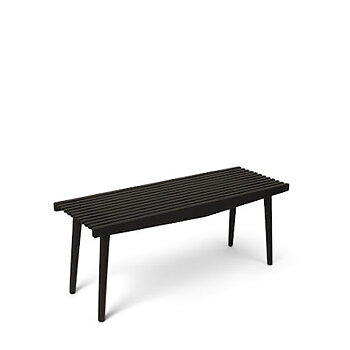  Bänk Uno Ora 102x42 cm Mahogny/Svart