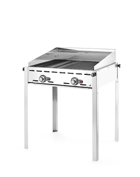 Green Fire gas grill, 2 burners with 2 grids