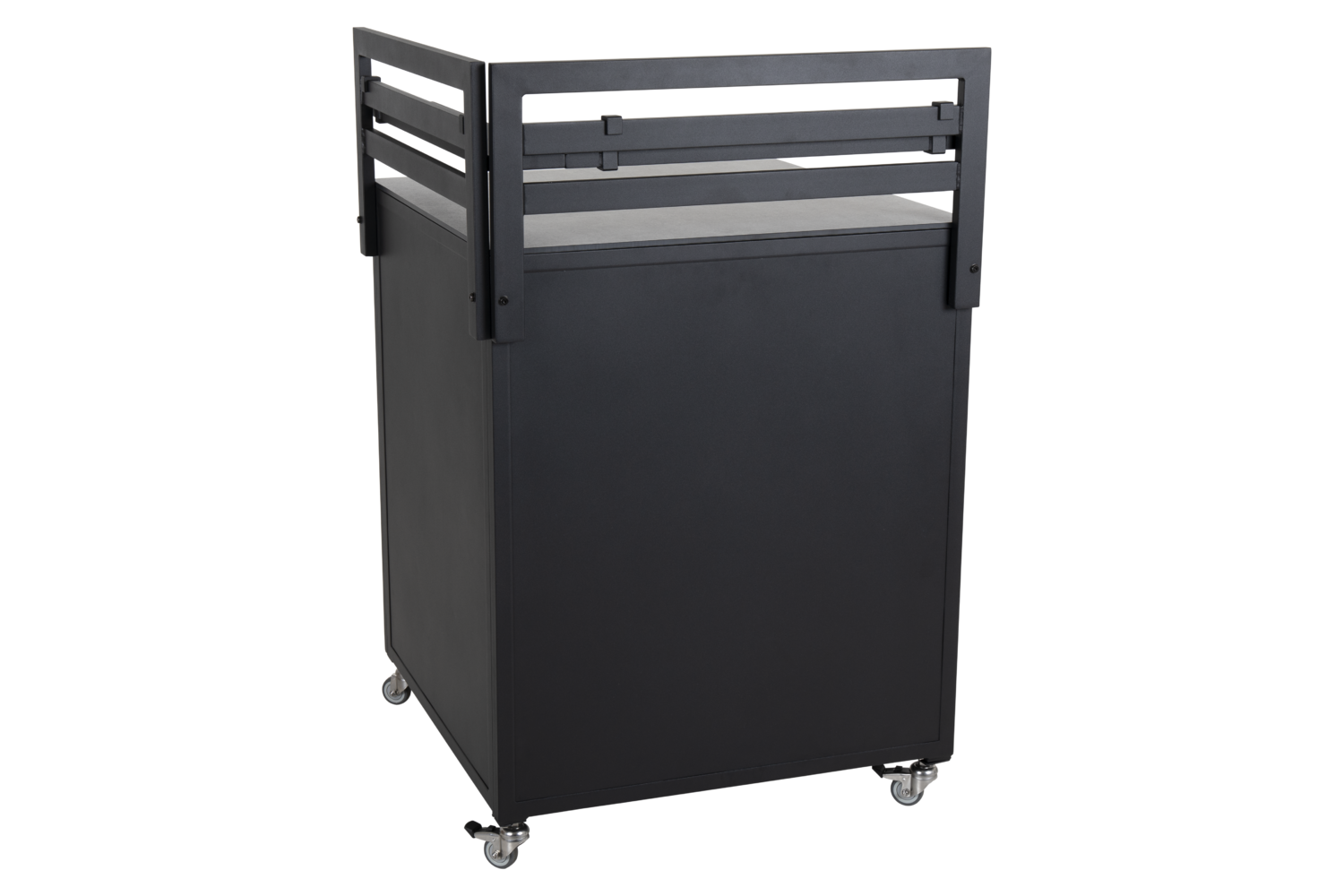 FORNAX outdoor kitchen corner smal black / teak - 13