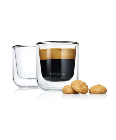 NERO, Espresso glass 2-pack - BLOMUS - 2
