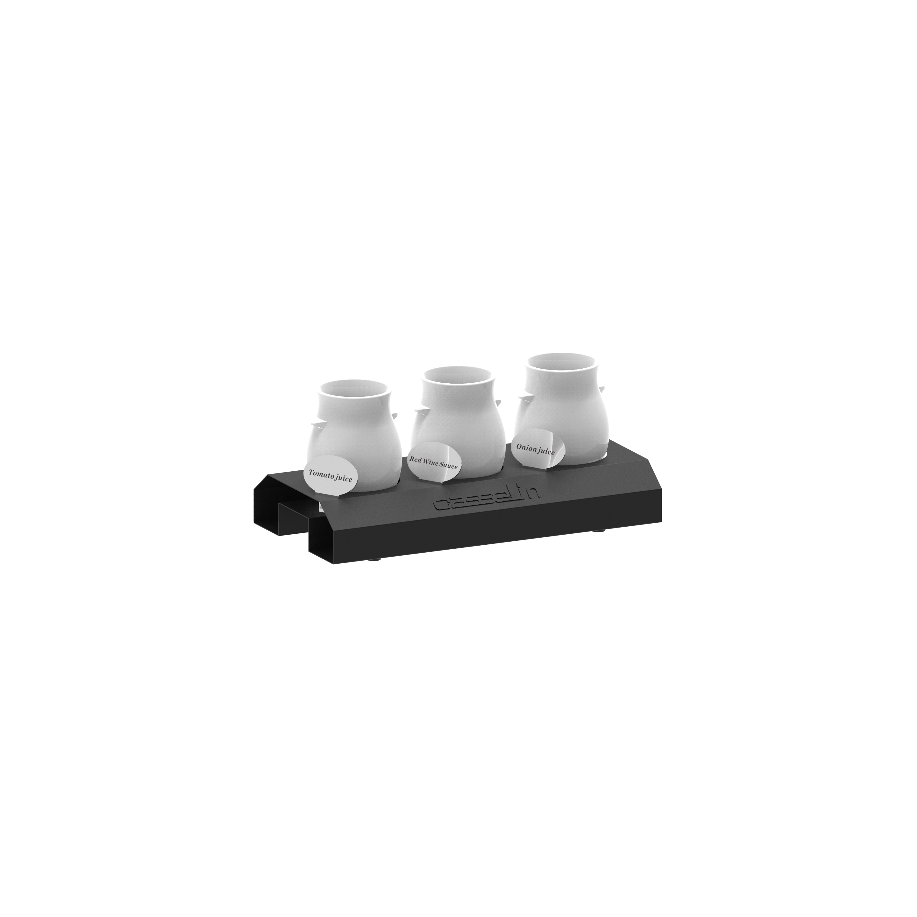 SAUCE HOLDER 3 x 0,5 L