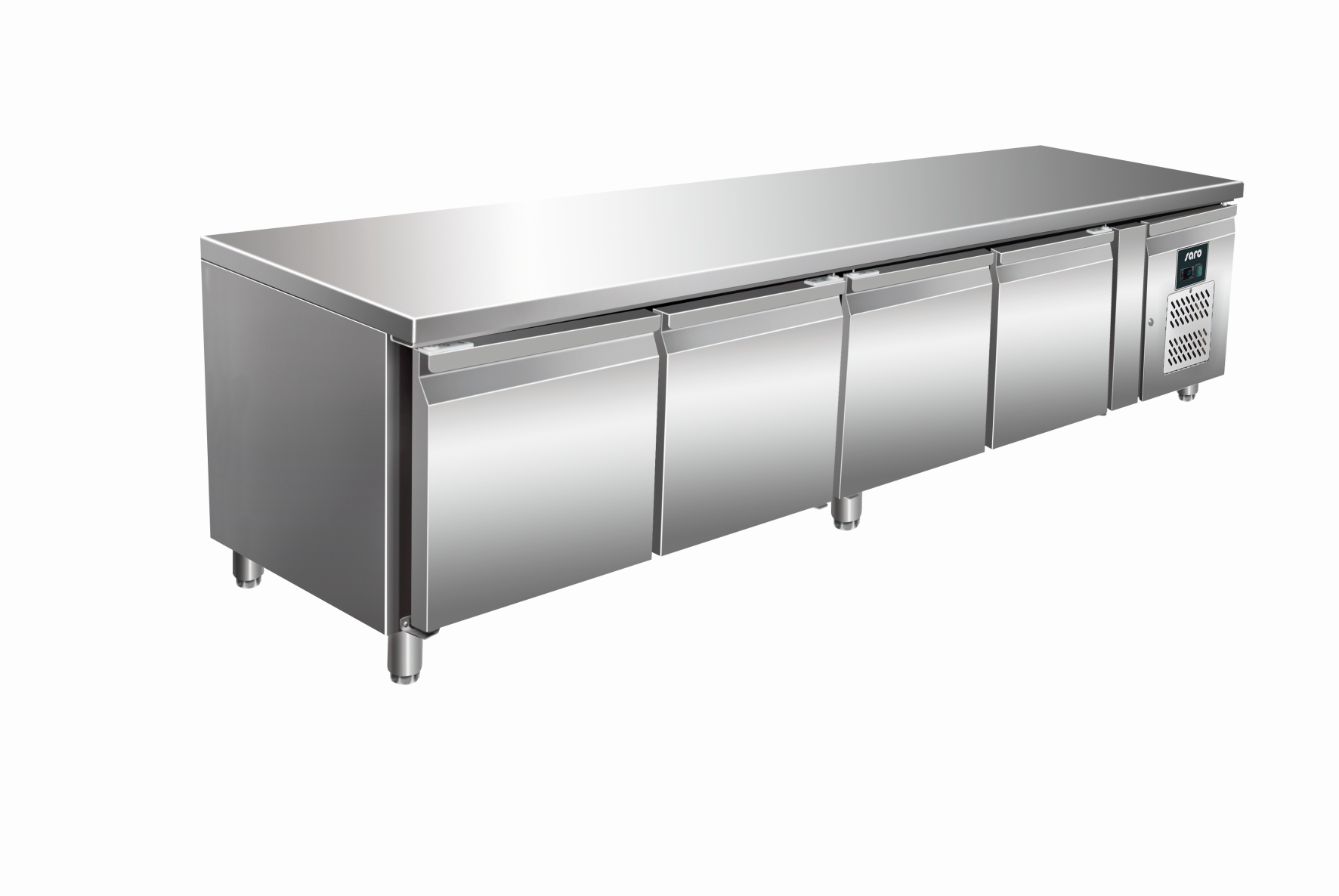 Grillkylbänk 4 dörrar GN 1/1