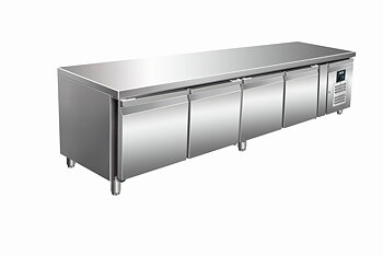Grillkylbänk 4 dörrar GN 1/1