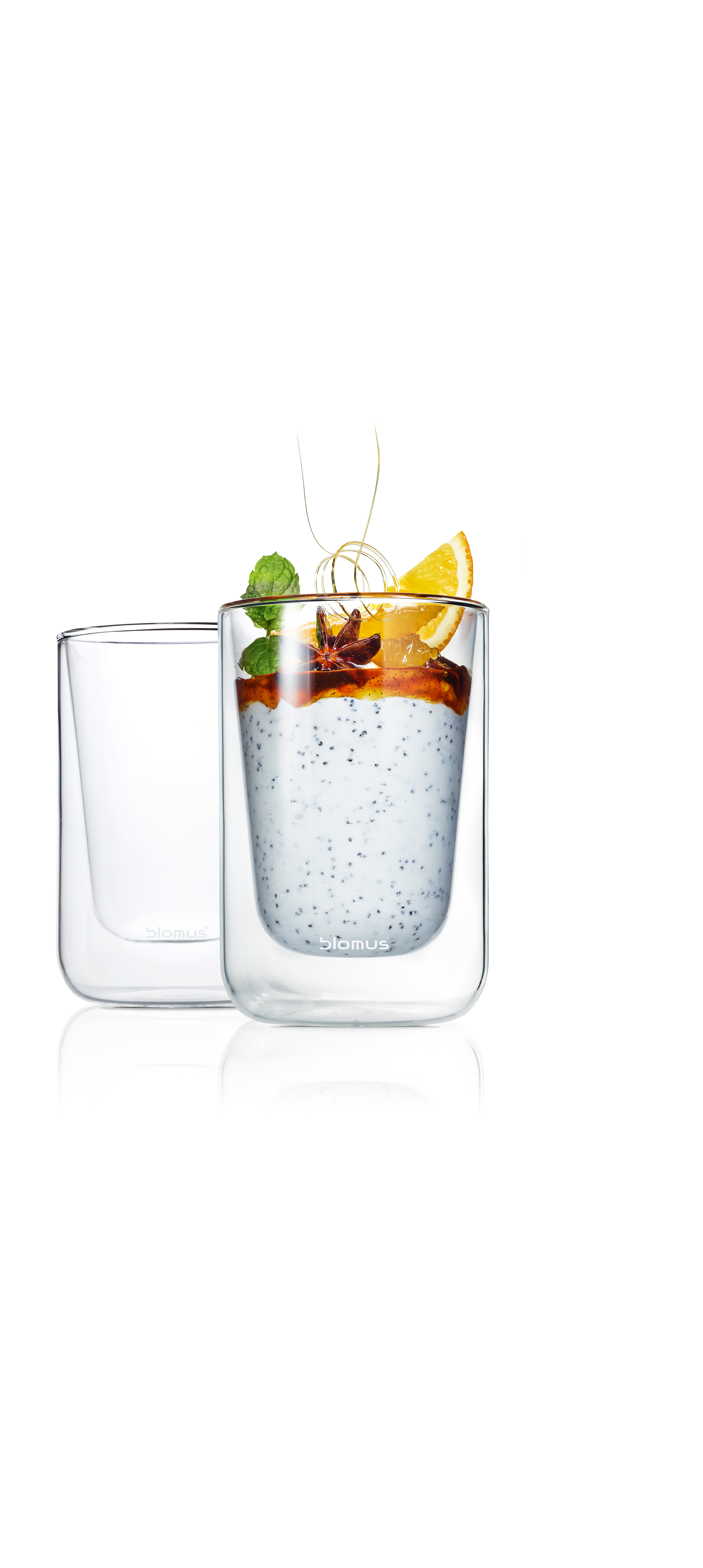 NERO,  Cappucino glass 2-pack - BLOMUS - 3